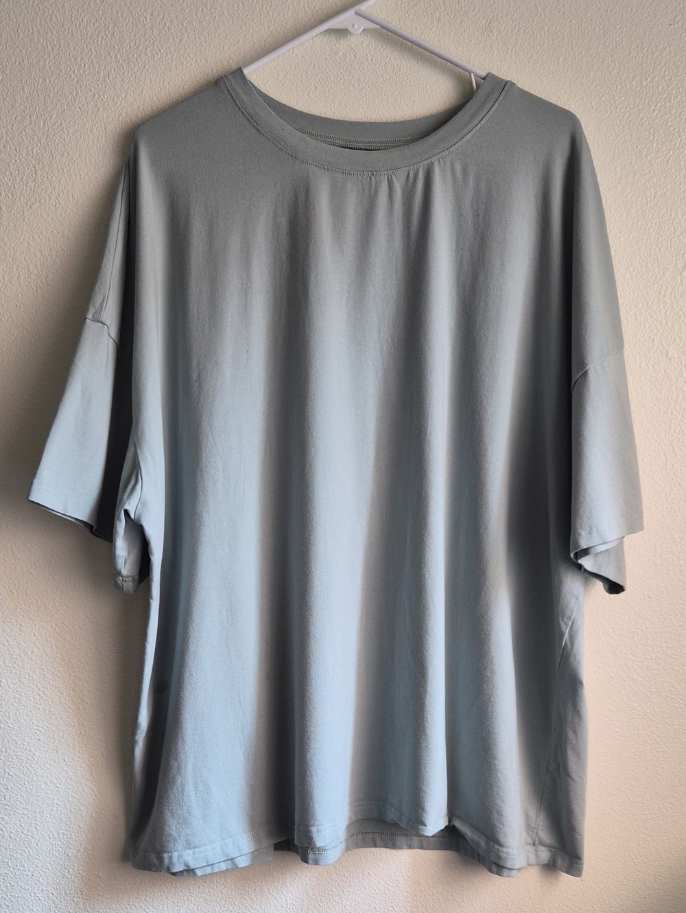 Light Mint Boxy T Shirt Size XXL